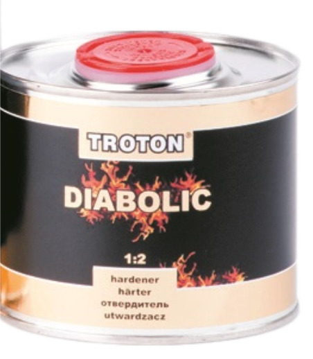 MASTER DIABOLIC  Отвердитель для  лака GLOSSY, MAT  0,5 л. (6300) — копия