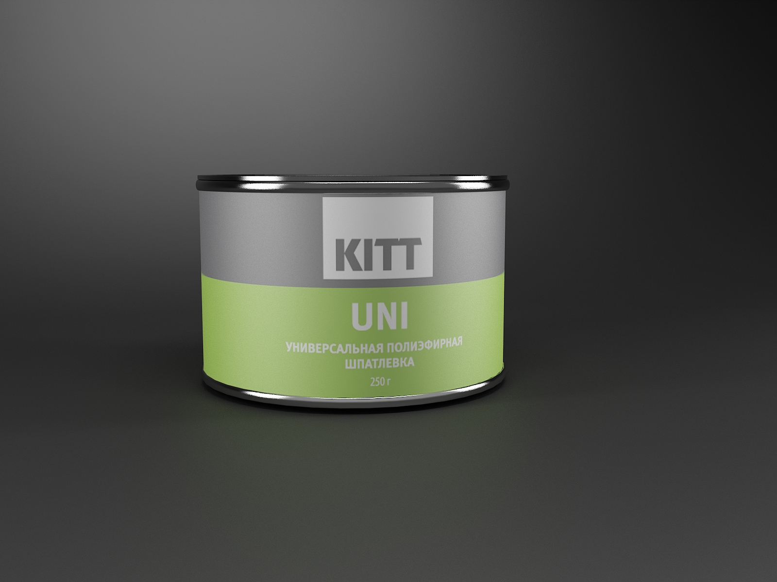 1.10.1000 KITT UNI (1000 гр) Полиэфирная универсальная шпатлевка