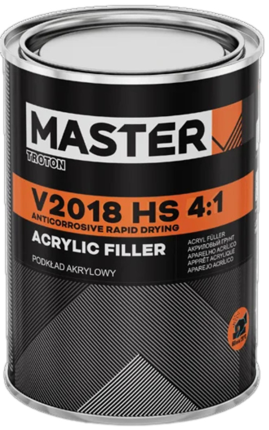 MASTER V2018  2К Грунт-наполнитель - быстрый HS 4_1 (3,6 л) белый  12165