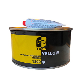 Т100-1800 TRON Шпатлевка универсальная YELLOW 1800g