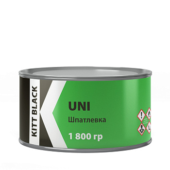 KITT BLACK 1.10.1800 Шпатлевка UNI 1800g (Yellow)