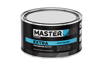 MASTER EXTRA  Шпатлёвка полиэфирная мягкая   (500 мл) 0,825 кг (1737) 6 шт./уп.