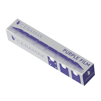 Полоски шлифовальные абразивные CERAMAX PURPLE FILM 70*420 мм 14 отверстий P120 1 шт. (уп. 50 шт)