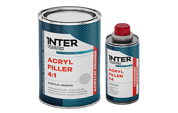 IT AKRYL FILLER 2К Грунт-наполнитель HS 4:1 (0,8 л. + 0,2 л.) серый (1334) 6 шт./уп. 