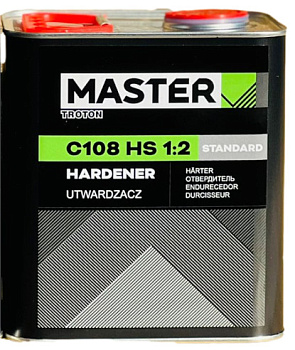 MASTER C108  Отвердитель для лака C108  "Fast"  (2,5л)  (13100) 4 шт./уп.