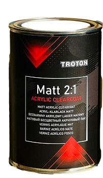 MASTER SPECIALS MATT Матовый лак 2:1 1 л. (6301) 6 шт./уп.