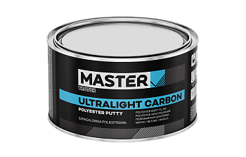 MASTER ULTRALIGHT CARBON  Шпатлёвка ультралегкая с углеволокном  (1000 мл) 1 кг (9943) 10 шт./уп.