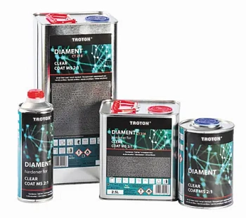 IT CLEAR COAT CT-216 DIAMENT MS 2K Бесцветный акриловый лак 2:1  5 л. (10010) 4 шт./уп.