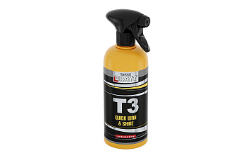 Brayt T3 QUICK WAX & SHINE Быстрый воск 500 ml "spay" (12152) 6 шт./уп.