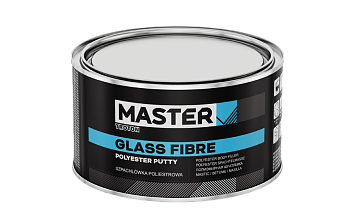 MASTER GLASS FIBRE  Шпатлёвка со стекловолокном  (500 мл)  0,9 кг (1744) 6 шт./уп.