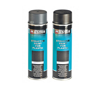 adds  MASTER Краска структурная для пластиков "черный" (500мл.) 300004066