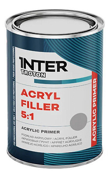 IT AKRYL FILLER 2К Грунт-наполнитель HS 5:1 (0,5 л.) черный  ОТВ. ОТДЕЛЬНО! (1428) 6 шт./уп.