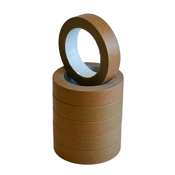 T600-2540  TRON Маскировочная лента 25мм*40м (до 80°C) brown