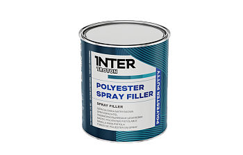 IT POLYESTER SPRAY FILLER Шпатлёвка пневмораспыляемая 1,0 кг. + отв. (2364) 9 шт./уп.