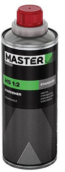 MASTER HS NEW FORMULA Отвердитель для бесцветного лака  HS 1:2  (0,5 л.) стандартный (1804) 6 шт./уп