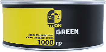Т120-1000 TRON Шпатлевка со стекловолокном GREEN 1000g