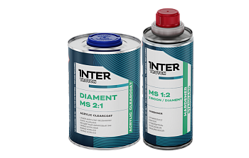 IT CLEAR COAT CT-216 DIAMENT MS 2K Бесцветный акриловый лак 2:1  1 л (10008) 6 шт./уп.