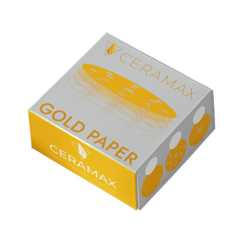 Круг абразивный 150 мм CERAMAX GOLD 15 отверстий, P320, 1 шт. (уп. 50 шт.)