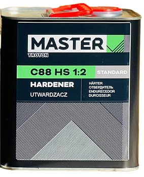 MASTER PREMIUM SPEED C88  Отвердитель для быстрого лака HS 1:2  2,5 л  (11321)  NEW!!! 4 шт./уп.