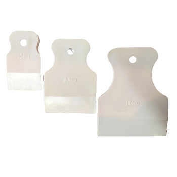 6.10.3203б KITT - Набор шпателей резиновых (цвет белый) (32-03б)