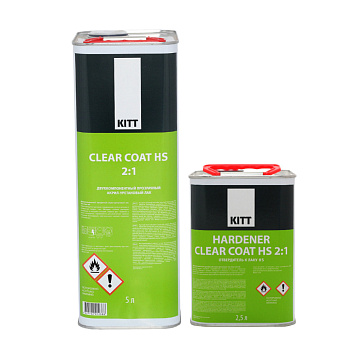 3.20.7500 KITT - 2К CLEAR COAT HS (5000+2500) Прозрачный лак компл