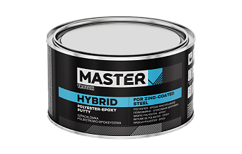 MASTER HYBRID Шпатлёвка полиэфирно-эпоксидная  (мелкозернистая)  (1000 мл) 1,81 кг (6664) 10 шт./уп.