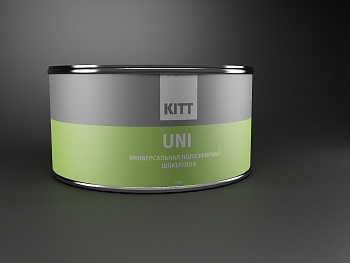 1.10.1800 KITT UNI (1800 гр) Полиэфирная универсальная шпатлевка