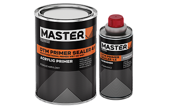MASTER DTM V2000 Грунт антикоррозионный 4:1 «мокрым по мокрому» белый (0,8л+0,2л) 14212 new 6 шт./уп